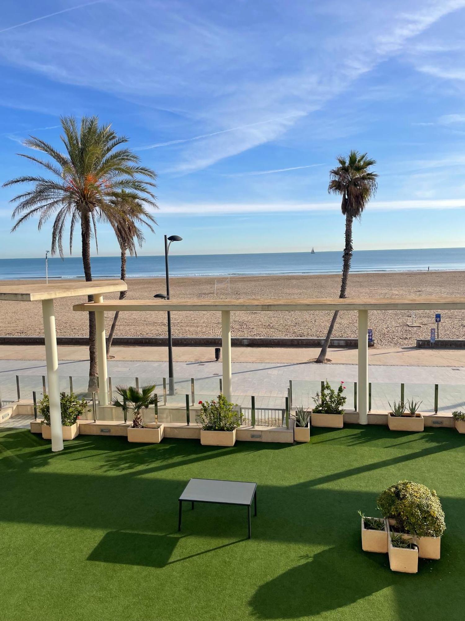 Primera Linea Playa Patacona, Valencia Valência Exterior foto