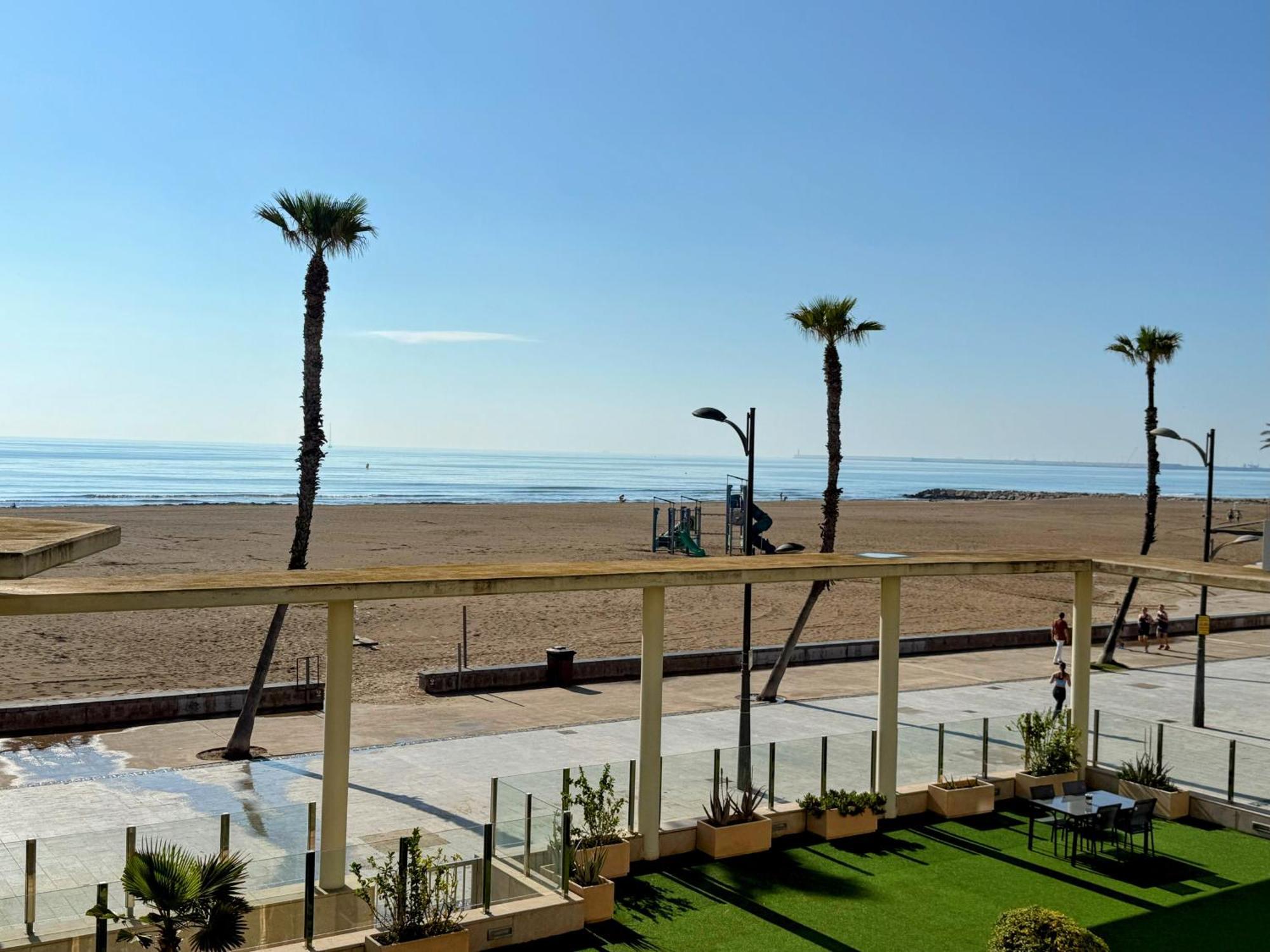 Primera Linea Playa Patacona, Valencia Valência Exterior foto